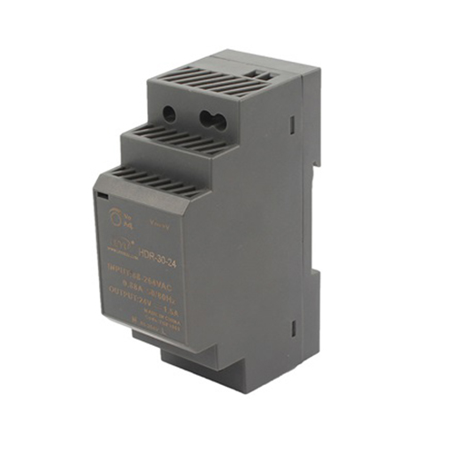Bộ đổi nguồn Din-Rail 220VAC sang 24VDC 1.5A Leyu HDR-30-24