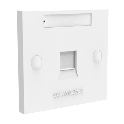 Mặt nạ 1-Port Faceplate Kit COMMSCOPE FPS-BS-1P-W (760249249)