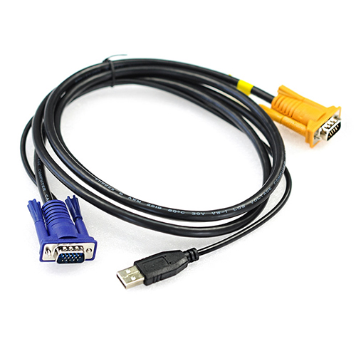 Kinan CH-1802U 1.8m USB VGA KVM Cable