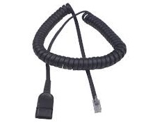 Addcom cáp ADDQD-04 Curly Cord – QD to RJ11