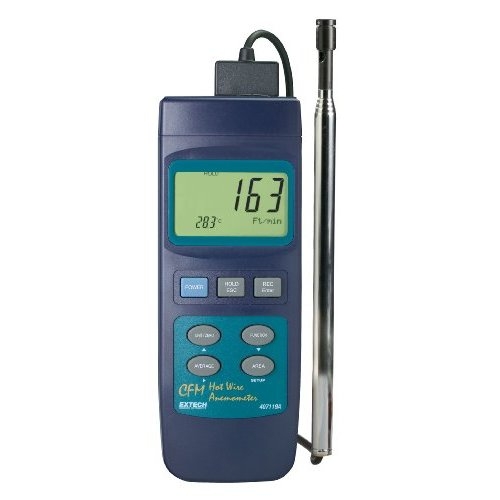 Máy đo tốc độ gió, lưu lượng, nhiệt độ gió EXTECH 407119 (0-17m/s)