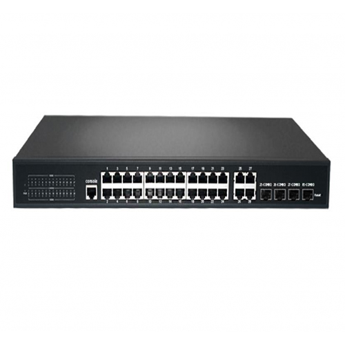 24-Port Managed PoE Switch EyeView POEH22244S