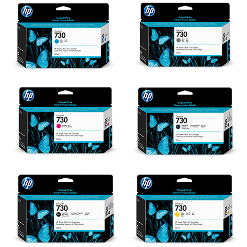 Mực in HP 730B 300-ml Gray DesignJet Ink Cartridge (3ED50A)