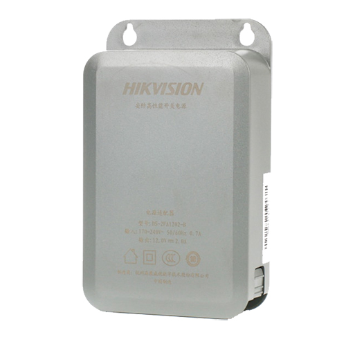 Nguồn camera 12V 2A loại treo ngoài trời Hikvision DS-2FA1202-B