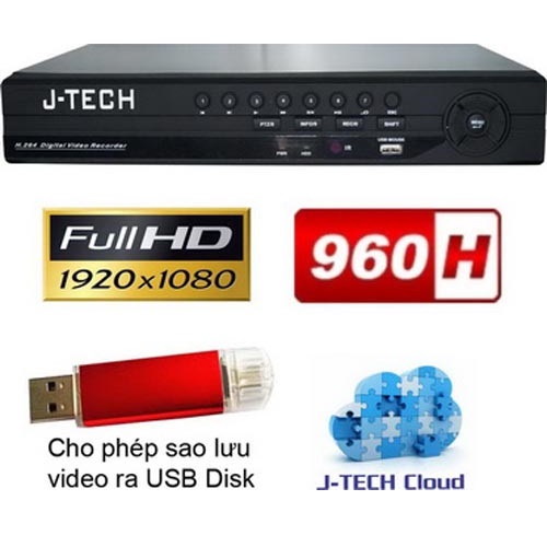 Đầu ghi J-Tech JT-1016D 16 kênh