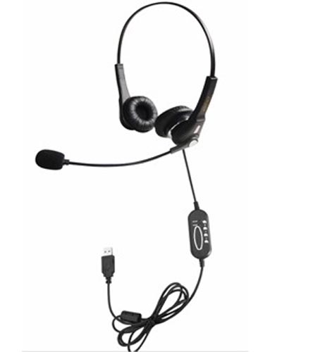Tai nghe KONTACT KH-32NC-USB 2 bên tai
