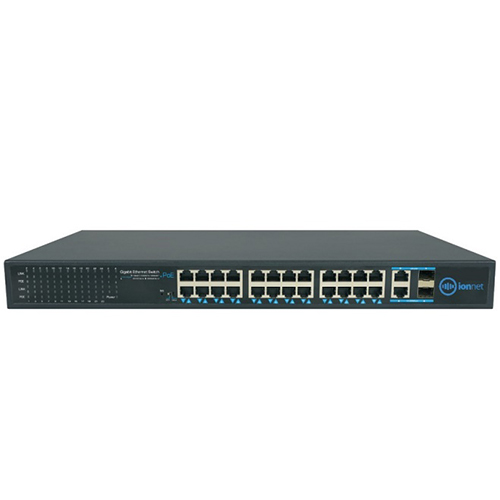 Thiết bị mạng 10/100/1000Mbps 8+3 Port 120W PoE Switch Ionnet PoE IGE-1108GS-120
