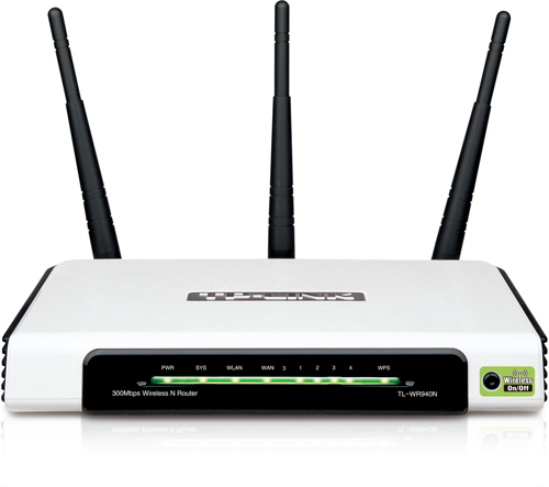 Bộ Thu Phát Router chuẩn N không dây tốc độ 450Mbps TL-WR940N