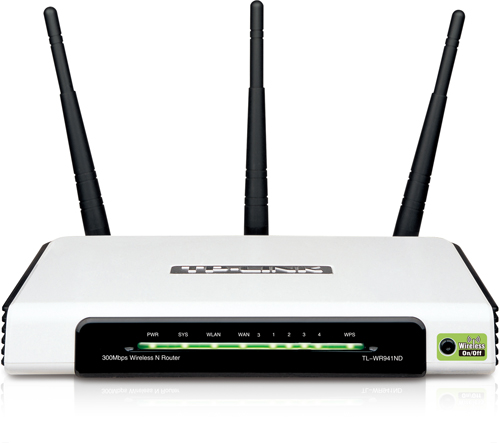Bộ Thu Phát Router chuẩn N không dây tốc độ 300Mbps TL-WR941ND