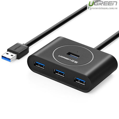 Hub USB 3.0 ra 4 cổng dài 50cm chính hãng Ugreen 20290