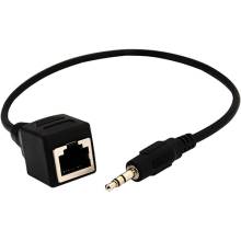 Mini jack adapter 3.5mm to RJ45 for Cisco TelePresence Ceiling Microphone
