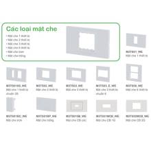 Mặt nạ 2 thiết bị Schneider M3TS02_WE