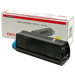 Mực in Oki C5100Y Yellow Toner Cartridge